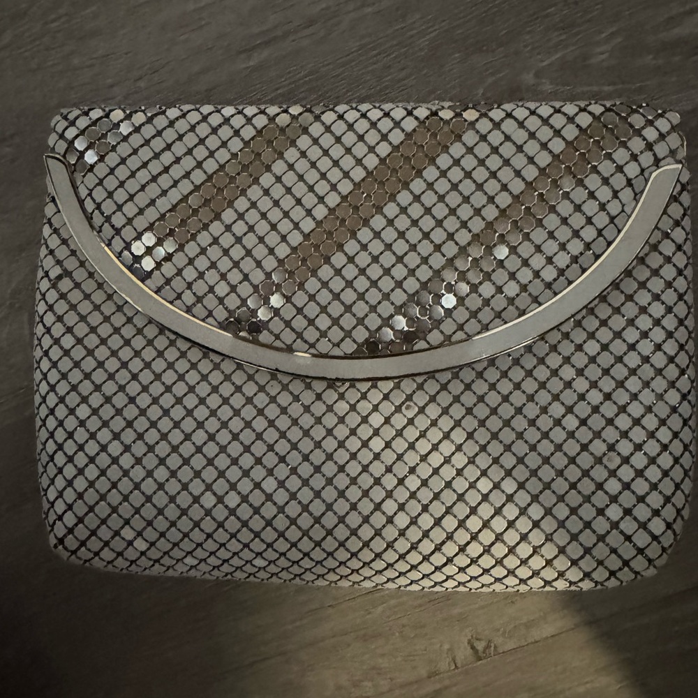 ELKA VTG Art deco 80’s Silver and Gold Women's Clutch